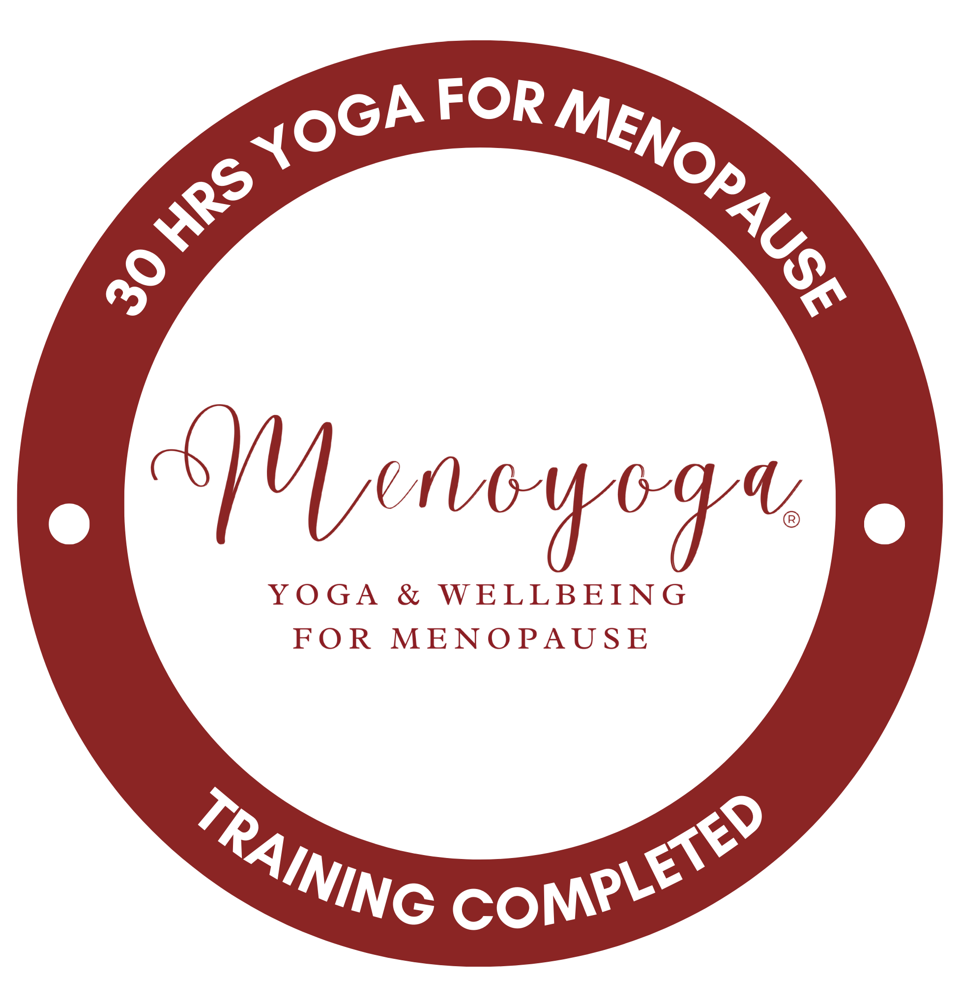 Menoyoga 30hr Yoga Badge Menopause Yoga Certification