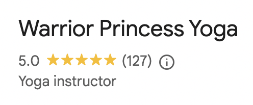 great google reviews for yoga